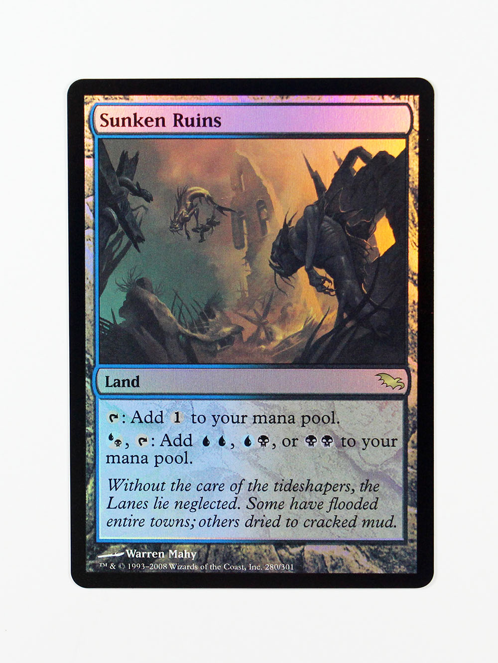 Sunken Ruins SHM Foil from Shadowmoor (SHM) MTG Proxy - Magic Cardplus