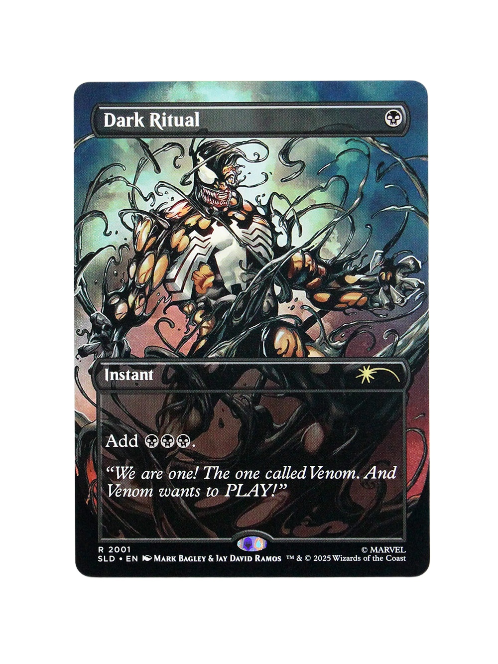 Dark Ritual #2001 Holo from Secret Lair Drop (SLD) MTG Proxy - magic ...